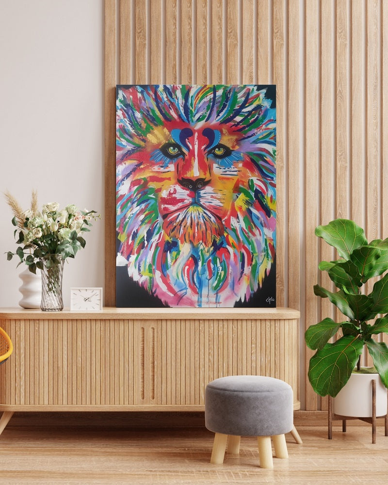 Lion géant