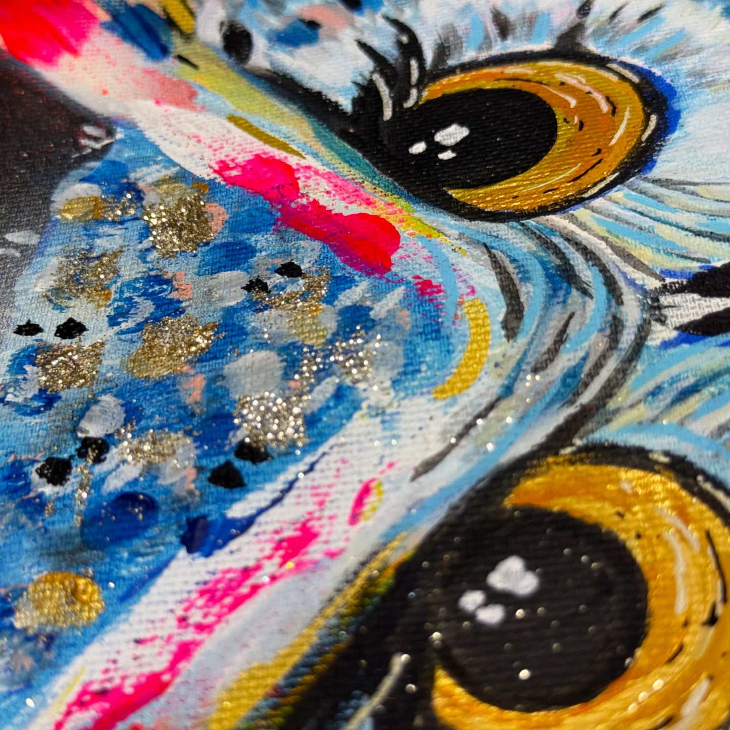 Art print Hiboux